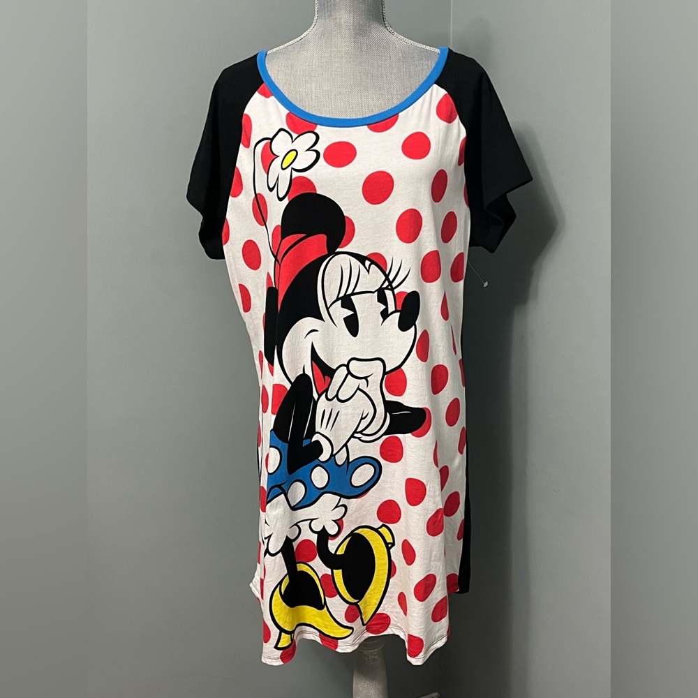 DISNEY Minnie Mouse Sleepware sleep dress pajamas nighty women’s size 2X - 3X